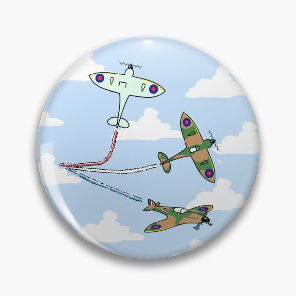 Artikelvorschau, Spitfires Blue Sky Feier entworfen und verkauft von Happyappolis.