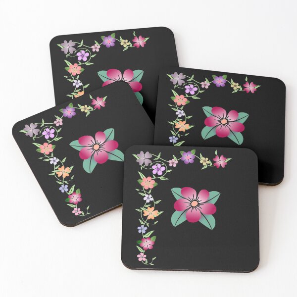 Item preview, Flower tendril, flowers, blossoms, floral, flowery, colorful designed and sold by rhnaturestyles.