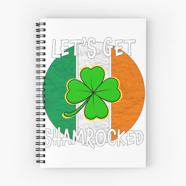 Item preview, Let's get shamrocked funny St. Patrick's Day design designed and sold by CarrieTDesigns.