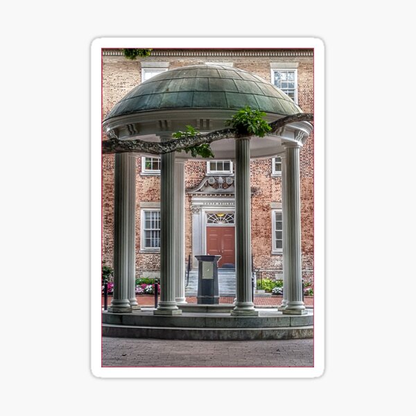 UNC-Chapel Hill Old Well Sticker