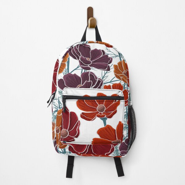 Item preview, Cosmos Flower Print - Red Palette designed and sold by MadebyCRO.