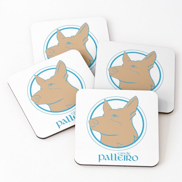 Item preview, Can Palleiro head Circle Celtic letter fill brown blue stroke designed and sold by Fulgenl.