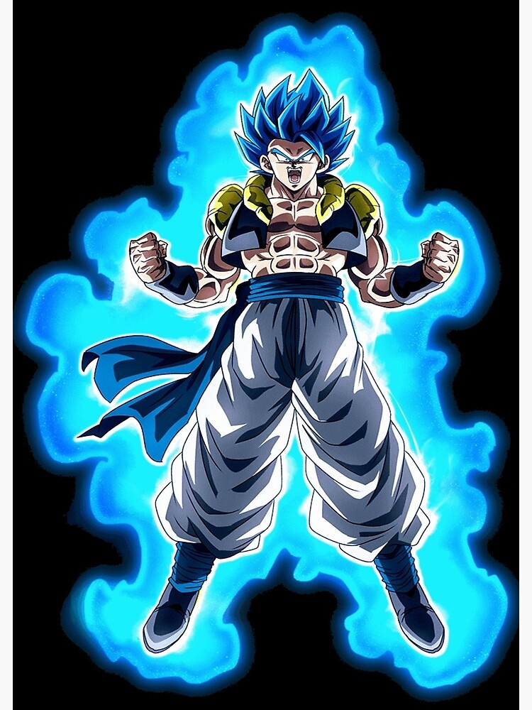 Gogeta Super Saiyan Blue Poster For Sale By Ahmedtaki Redbubble