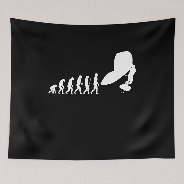 Item preview, Evolution: Surfer with wingfoil designed and sold by der-berliner.