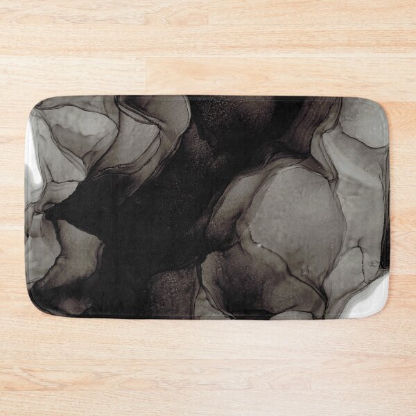 Item preview, Black Abstract 123 Alcohol Ink Painting by Herzart designed and sold by herzart.