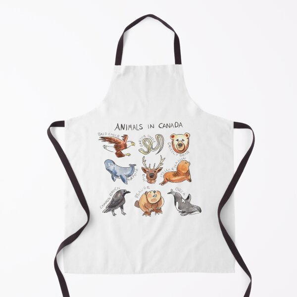 Item preview, Animals In Canada: daily doodle design designed and sold by Hannah's Doodles.