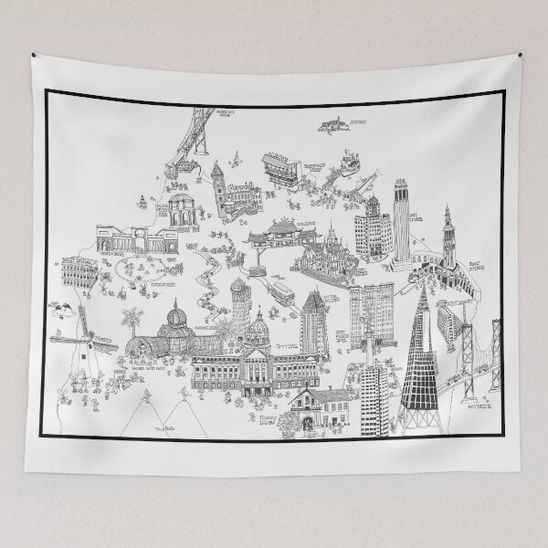 Item preview, San Francisco California designed and sold by Belknap.