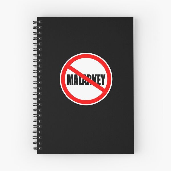 Item preview, No Malarkey designed and sold by ArtofDissent.