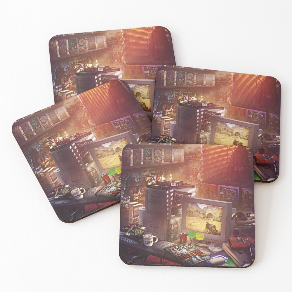 Item preview, Coasters (Set of 4) designed and sold by Rachid-Lotf.