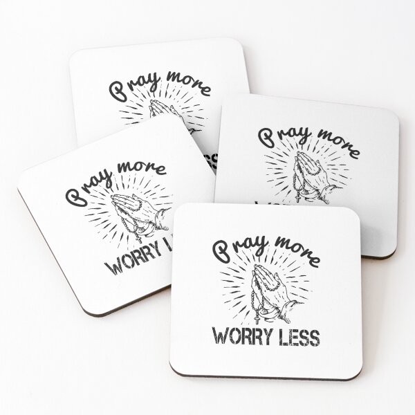 Item preview, Pray More Worry Less designed and sold by Hapoel.