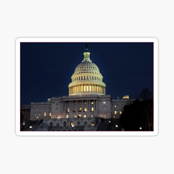 US Capitol Sticker