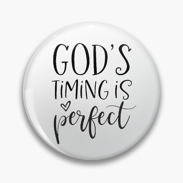 Item preview, God timing is right designed and sold by Delicarte.