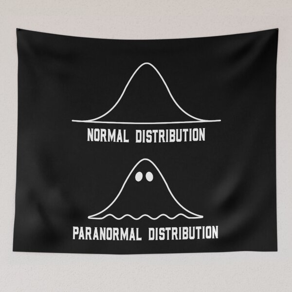Artikelvorschau, Math Statistics Normal Distribution Paranormal Distribution teacher gift entworfen und verkauft von GCFULLA.