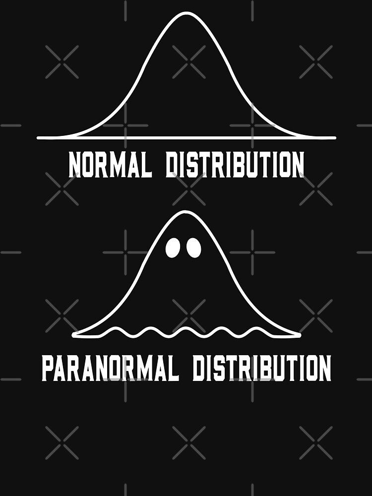 Thumbnail 7 of 7, Classic T-Shirt, Math Statistics Normal Distribution Paranormal Distribution teacher gift designed and sold by GCFULLA.