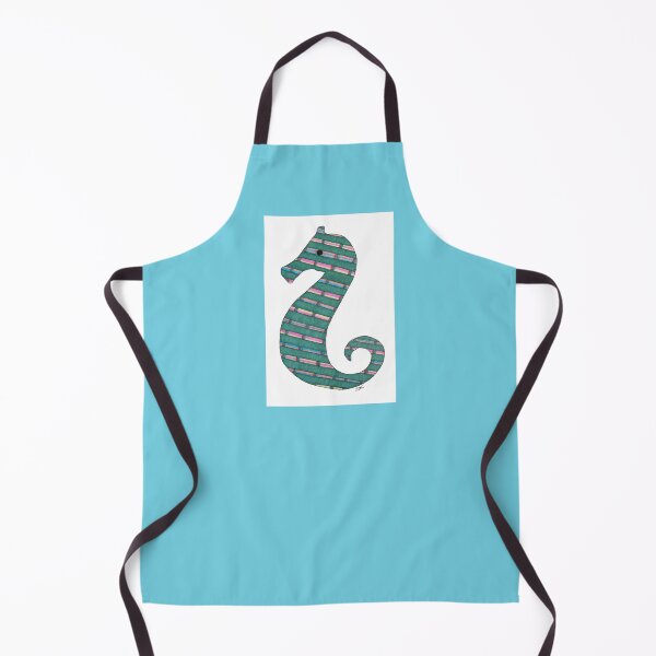 Item preview, Teal Seahorse designed and sold by ErinBrieArt.