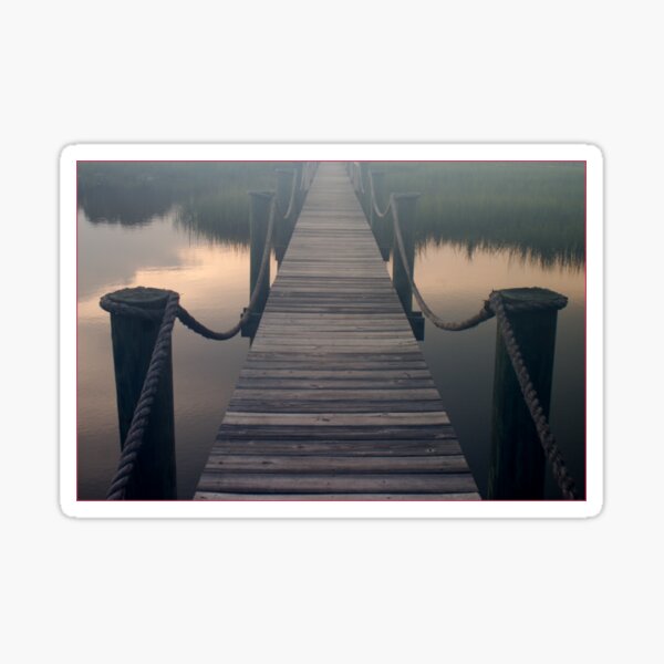 Foggy Dock Sticker