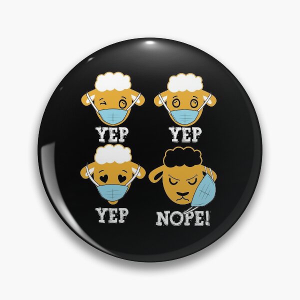 Item preview, Sheep Wearing Mask Wrong designed and sold by Mytoonsquad.
