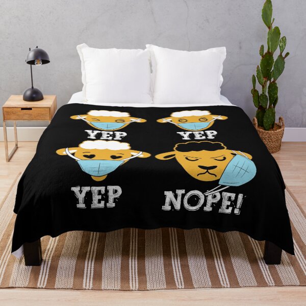 Item preview, Sheep Wearing Mask Wrong designed and sold by Mytoonsquad.