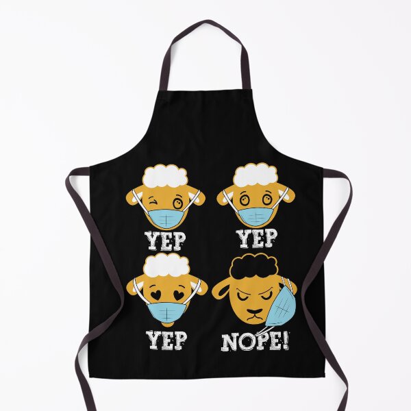Item preview, Sheep Wearing Mask Wrong designed and sold by Mytoonsquad.