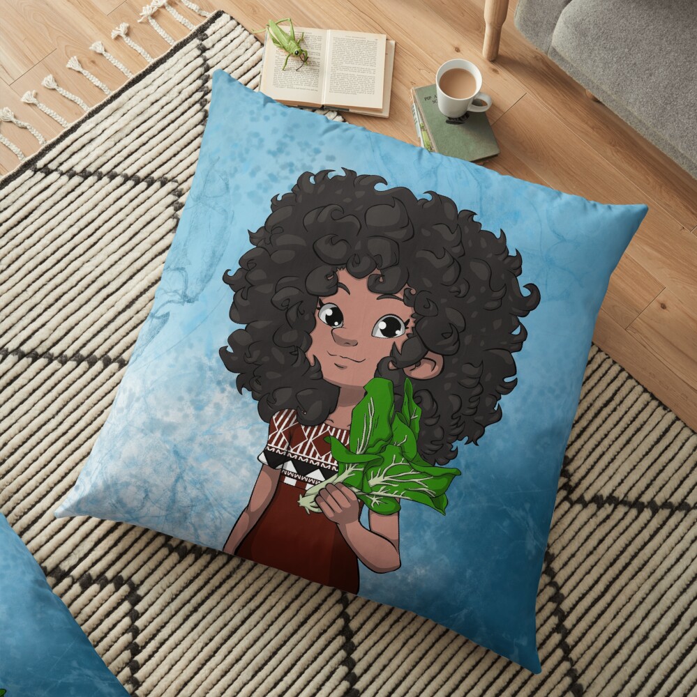 WORLD We Live In REPUBLIC OF FIJI with Dee Floor Pillow
