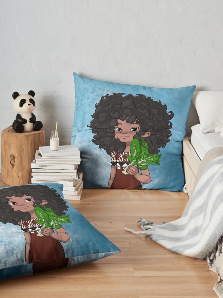 Alternate view of WORLD We Live In REPUBLIC OF FIJI with Dee Floor Pillow