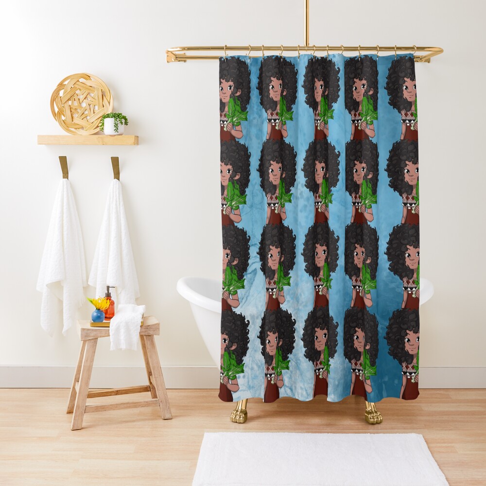 WORLD We Live In REPUBLIC OF FIJI with Dee Shower Curtain