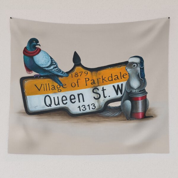 Item preview, Critter Street Sign designed and sold by KatushKatush.
