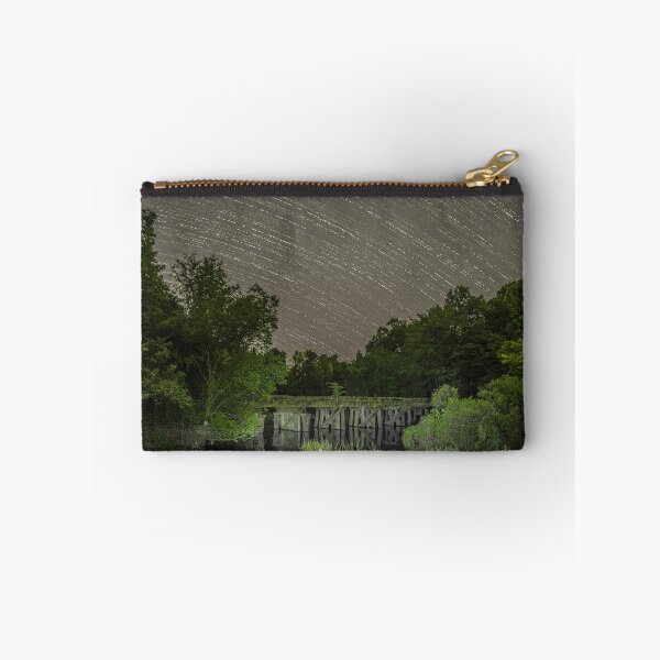 Item preview, stars dancing over an abandon train bridge designed and sold by aim4adventure.