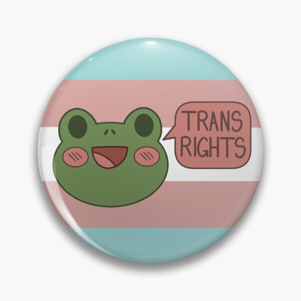 Item preview, Trans Rights Froggy designed and sold by onestellarghost.