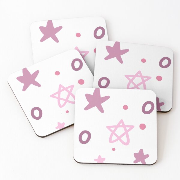 Item preview, STAR PATTERN, PASTEL STAR PATTERN, PINK STARS designed and sold by angelescar.