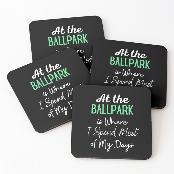Item preview, At the Ballpark is Where I Spend Most of My Days essential T-Shirt  designed and sold by todoAwesome.