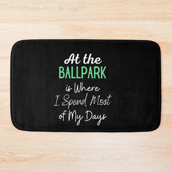 Item preview, At the Ballpark is Where I Spend Most of My Days essential T-Shirt  designed and sold by todoAwesome.