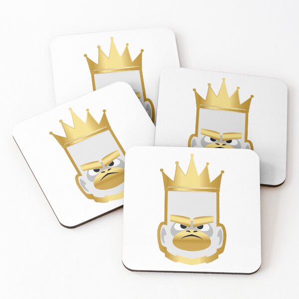Item preview, The King Bruce /Unique ZOOBA Golden Bruce Sticker designed and sold by ILIA ILO.