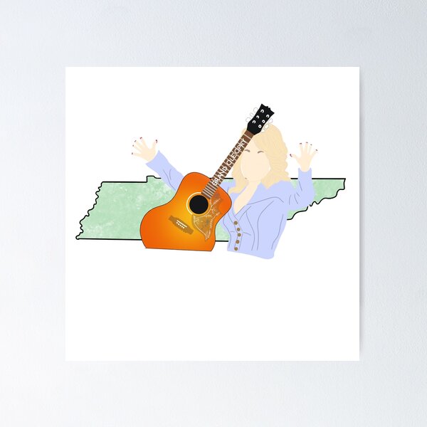Item preview, Nashville & Dolly Green designed and sold by aliciaramones.