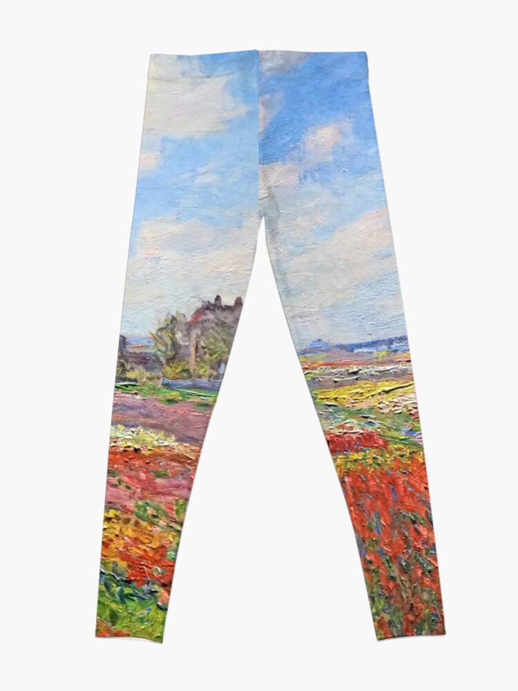 Claude Monet - Tulip Field In Holland Leggings for Sale by