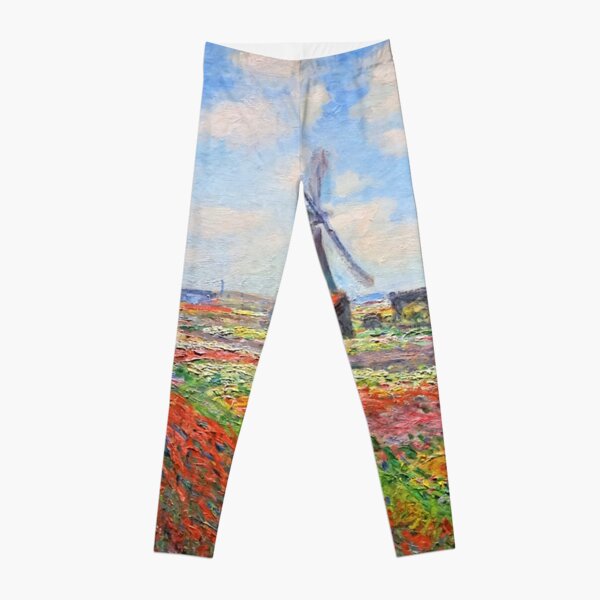 Claude Monet - Tulip Field In Holland Leggings