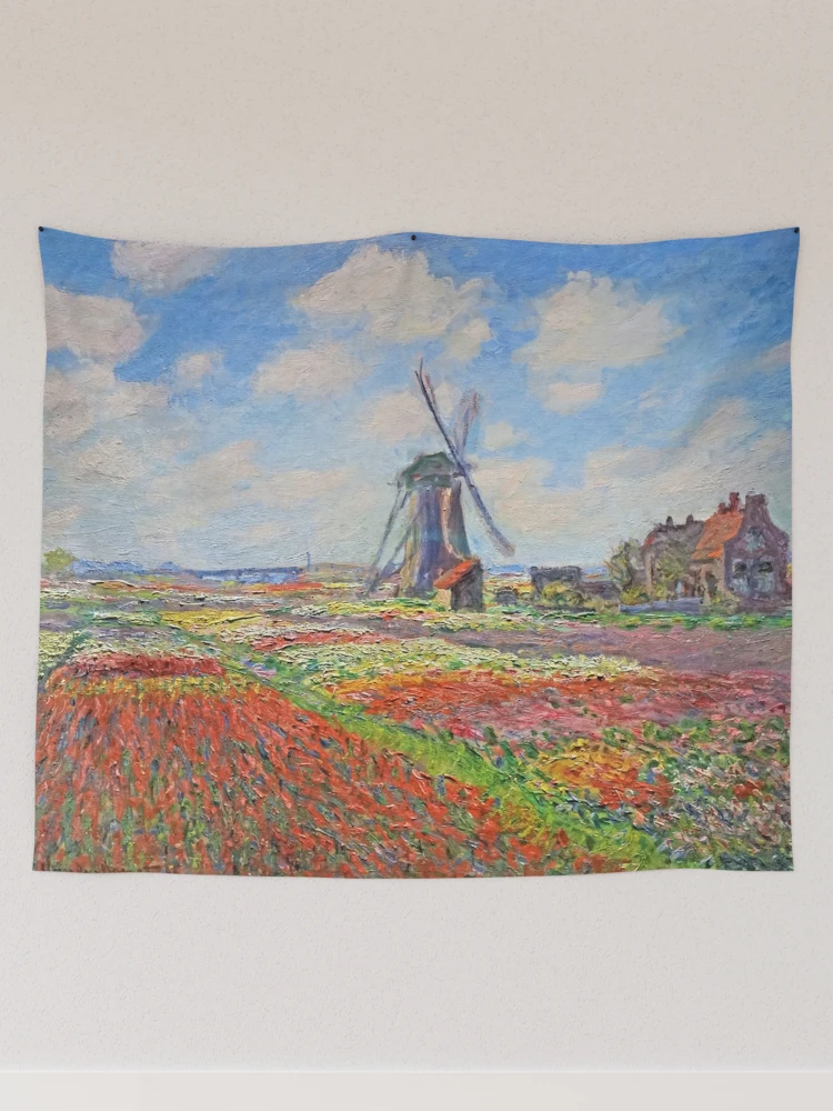 Claude Monet - Tulip Field In Holland Leggings for Sale by