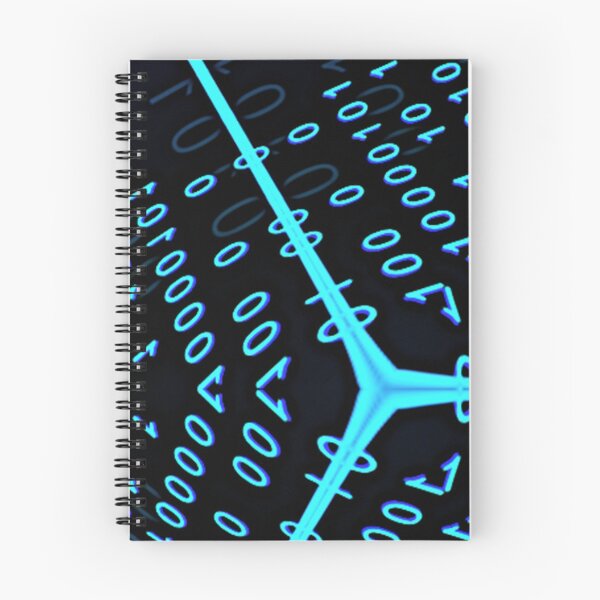 Item preview, Binar Code Abstract Artwork designed and sold by Simona Balan.