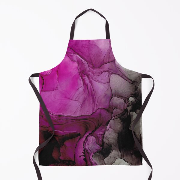 Item preview, Pink Purple Black Abstract 123 Alcohol Ink Painting by Herzart designed and sold by herzart.