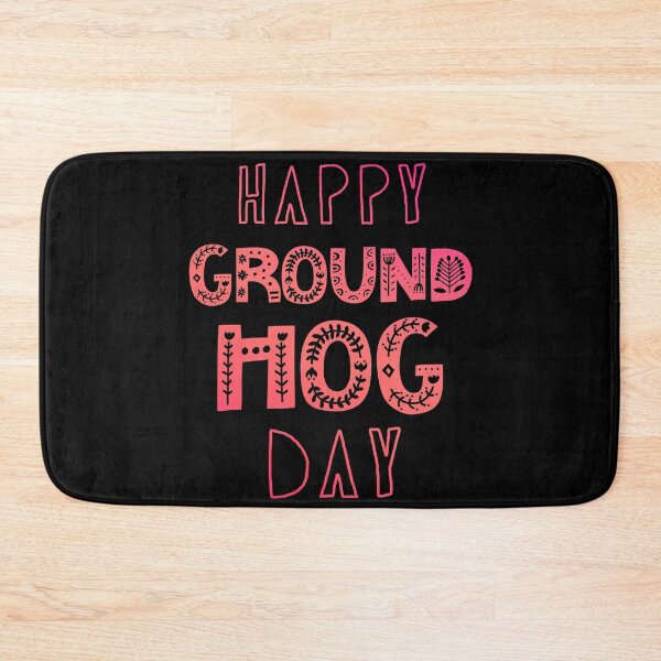 Item preview, Happy Groundhog Day designed and sold by ArqDezines.