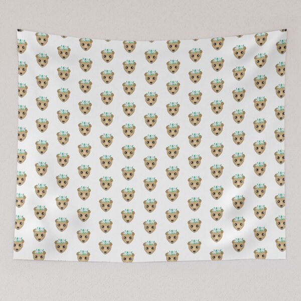 Item preview, Dog with flowers designed and sold by daisyandlime.