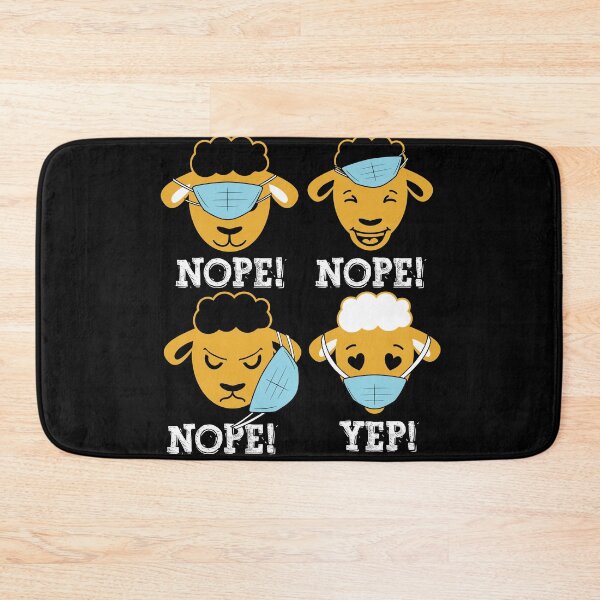 Item preview, Black Sheep Wearing Mask Wrong designed and sold by Mytoonsquad.