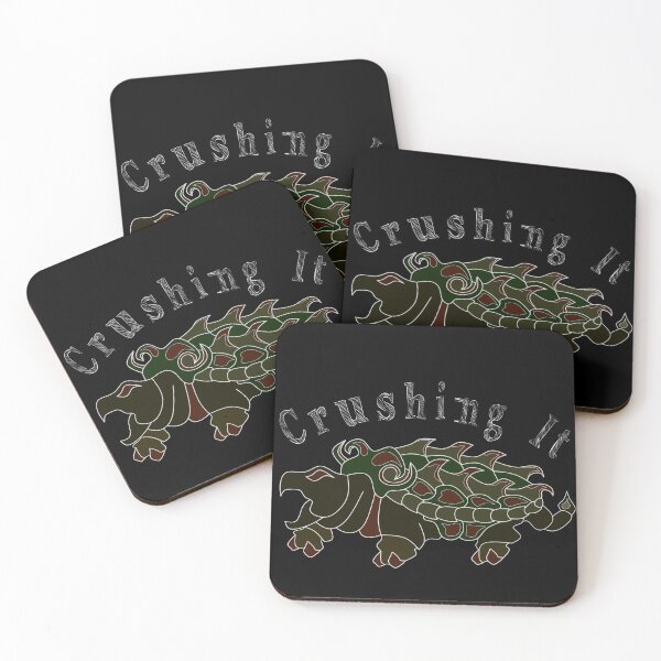 Item preview, Angry Alligator Snapping Turtle Crushing It designed and sold by grounds.