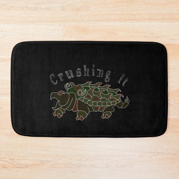 Item preview, Angry Alligator Snapping Turtle Crushing It designed and sold by grounds.