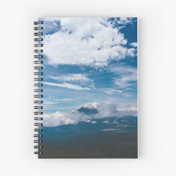 Item preview, Blue Mountain View Hiking up Iztaccihutal Volcano, Mexico City designed and sold by Carrie Lyman Photography.