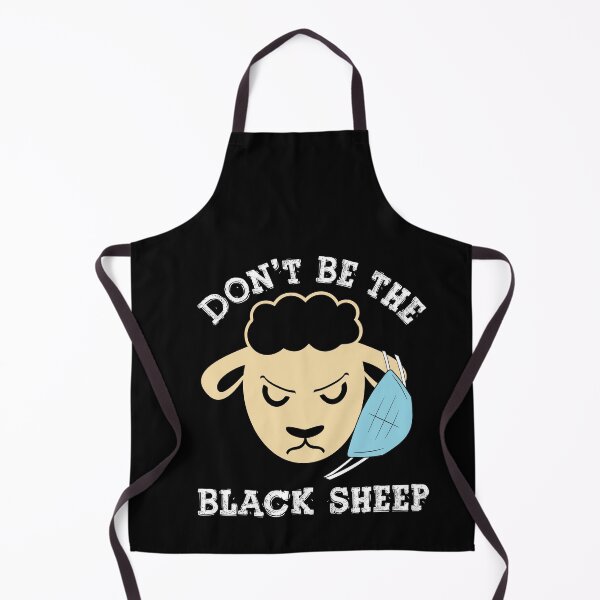 Item preview, Black Sheep Wearing Mask Wrong designed and sold by Mytoonsquad.