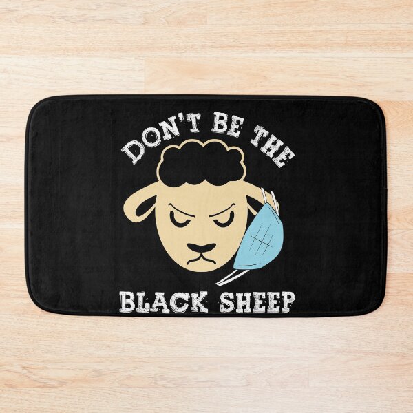 Item preview, Black Sheep Wearing Mask Wrong designed and sold by Mytoonsquad.