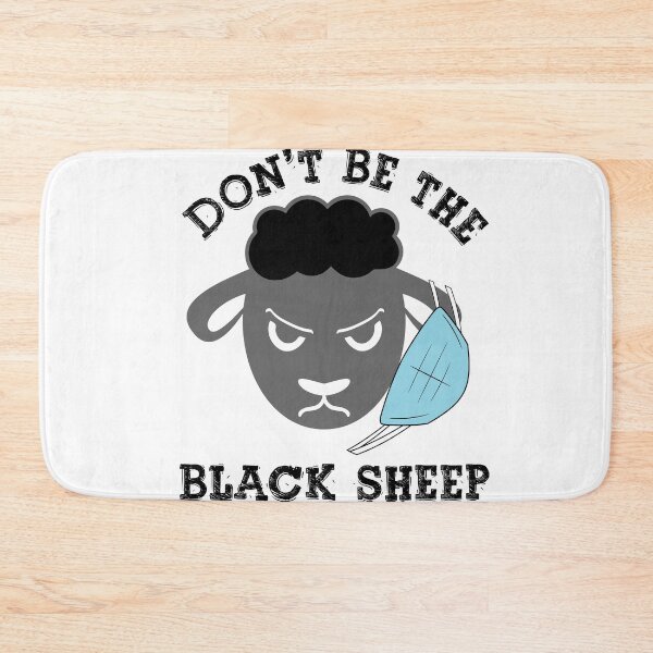 Item preview, Black Sheep Wearing Mask Wrong designed and sold by Mytoonsquad.