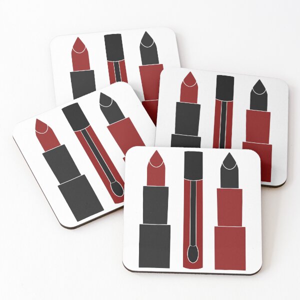 Item preview, Dark Red Lipstick and Lipgloss designed and sold by sosarahmiranda.