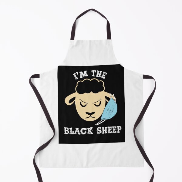 Item preview, Black Sheep Wearing Mask Wrong designed and sold by Mytoonsquad.